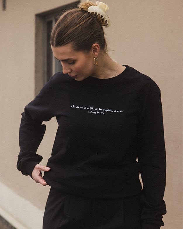 SORT FOR EVIG LONGSLEEVE